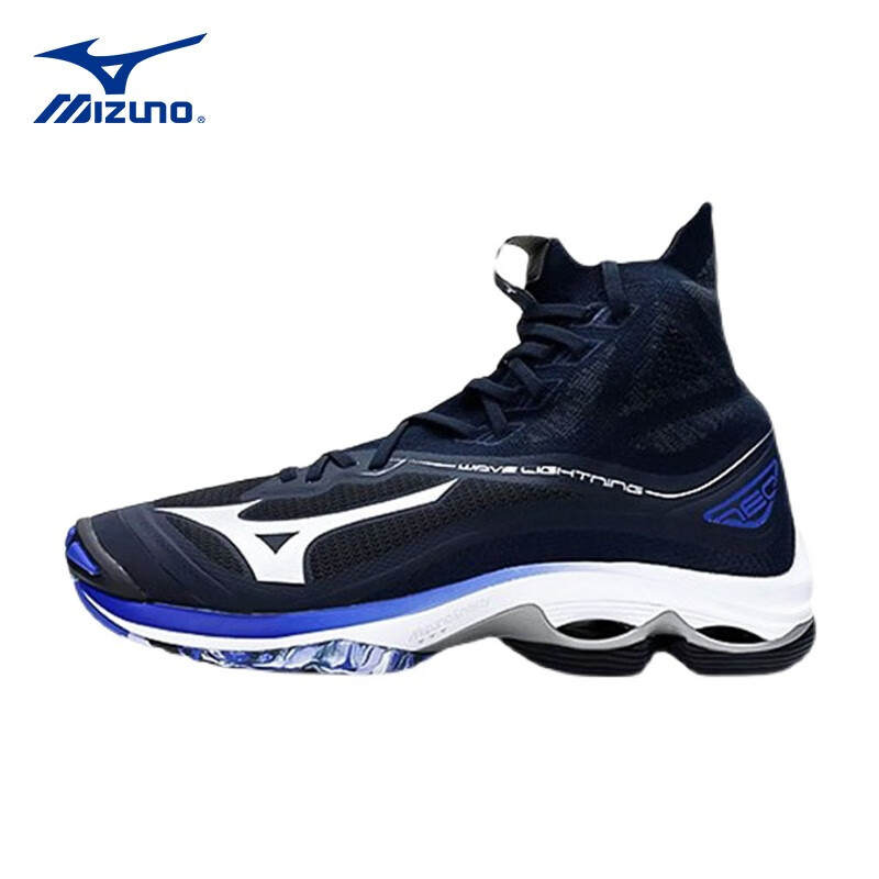 美津浓(mizuno) 排球鞋男款女训练比赛耐磨防滑室内综合运动鞋 v1ga