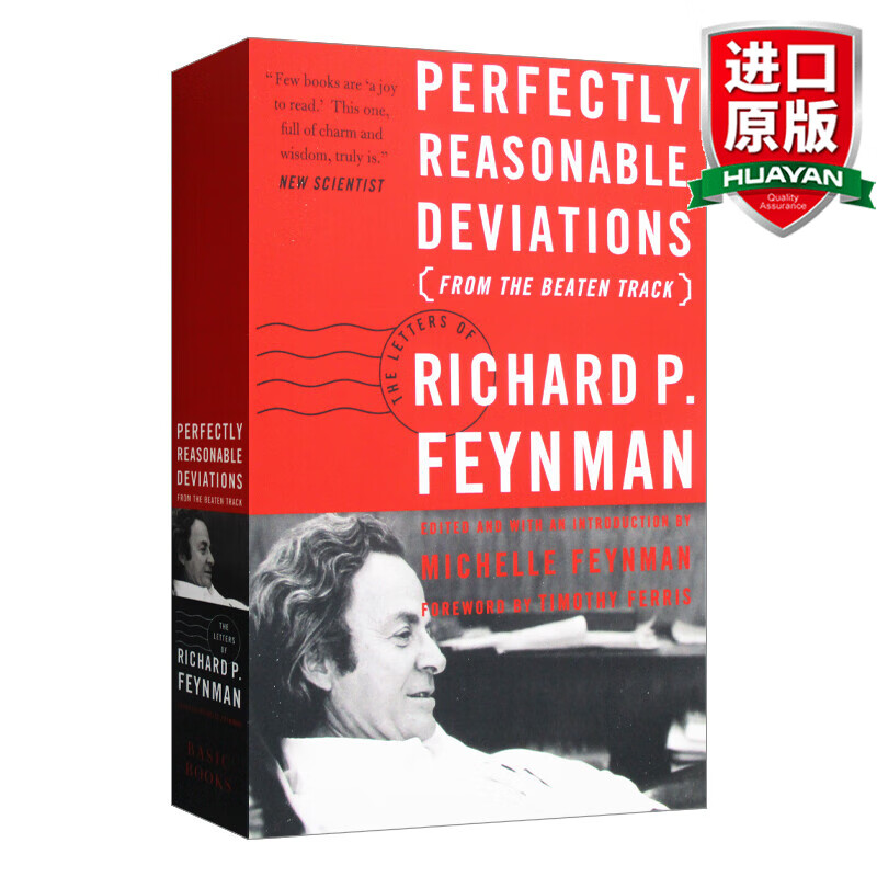 Perfectly Reasonable Deviations from the Beaten Track 英文原版 费曼手札 不休止的鼓声 理查德 费曼 英文版 进口英语原版书籍