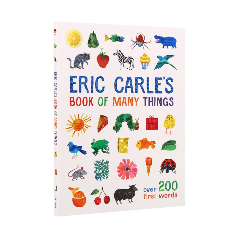 点读版eric carles book of many things艾瑞卡尔入门级主题词典