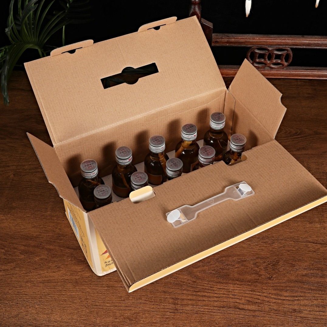 利满源长白山特产人参酒42度滋补养生酒茶杯酒整箱52度粮食酒送礼送长辈 52度 125mL 10瓶 人参松茸酒一箱