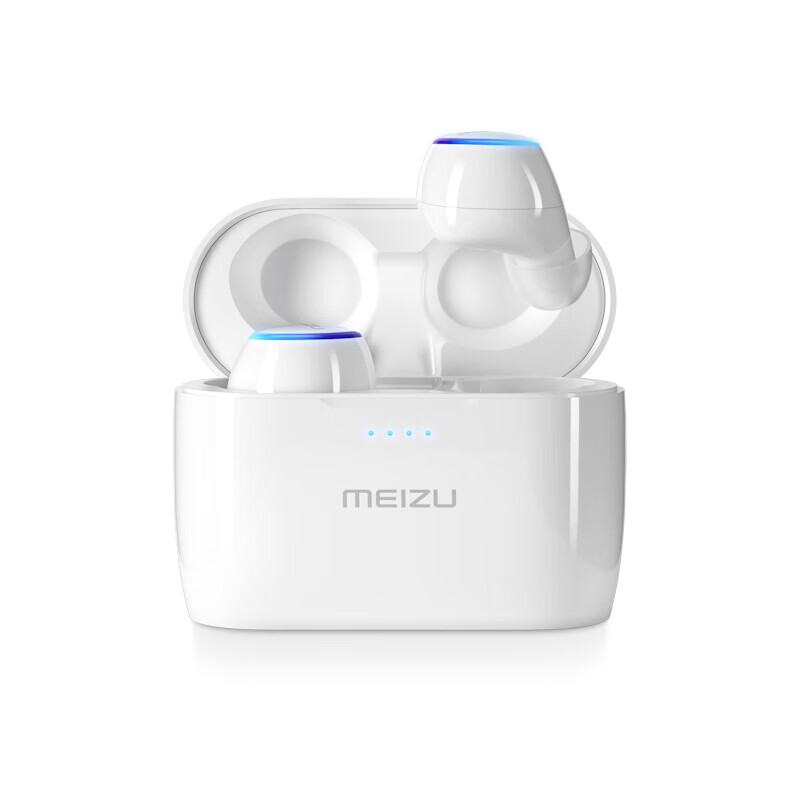 魅族（MEIZU）POP真无线蓝牙耳机 真无线入耳式蓝牙运动耳机 无线充电 POP蓝牙耳机 皓月白