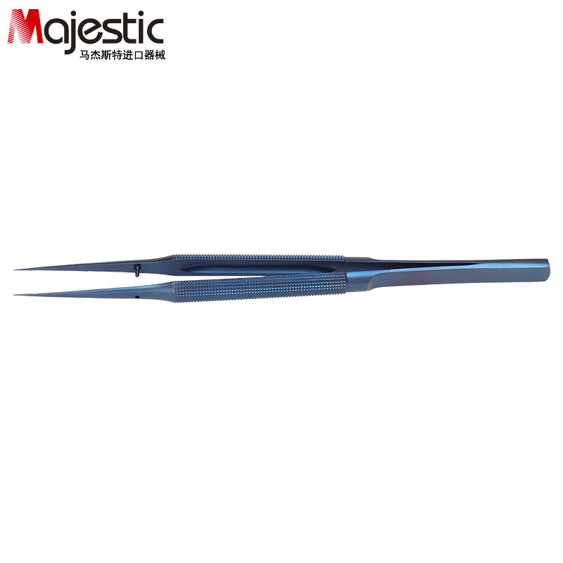 保护家庭口腔健康，马杰斯特(Majestic)显微镊子直弯头尖镊