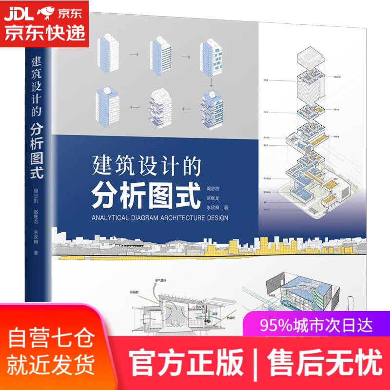 【新华书店】建筑设计的分析图式 图解分析思维图形绘制 设计构思建筑设计书 建筑设计的分析与表达图式 周忠凯,赵继