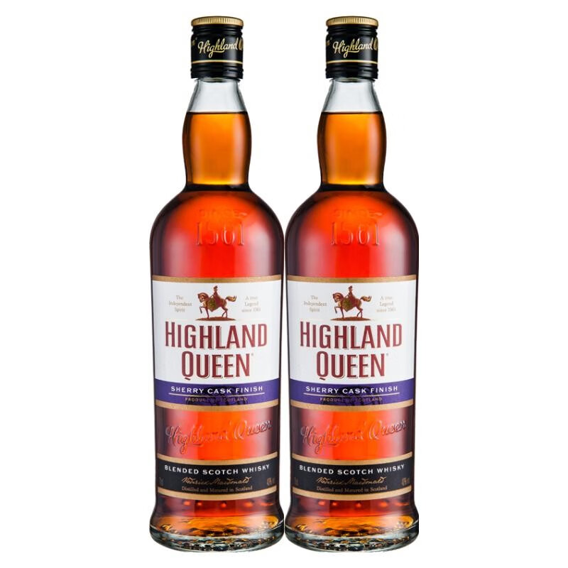 ߵŮHighland Queenո3ʿ Ӣ 700ml ѩͰ˫֧װ