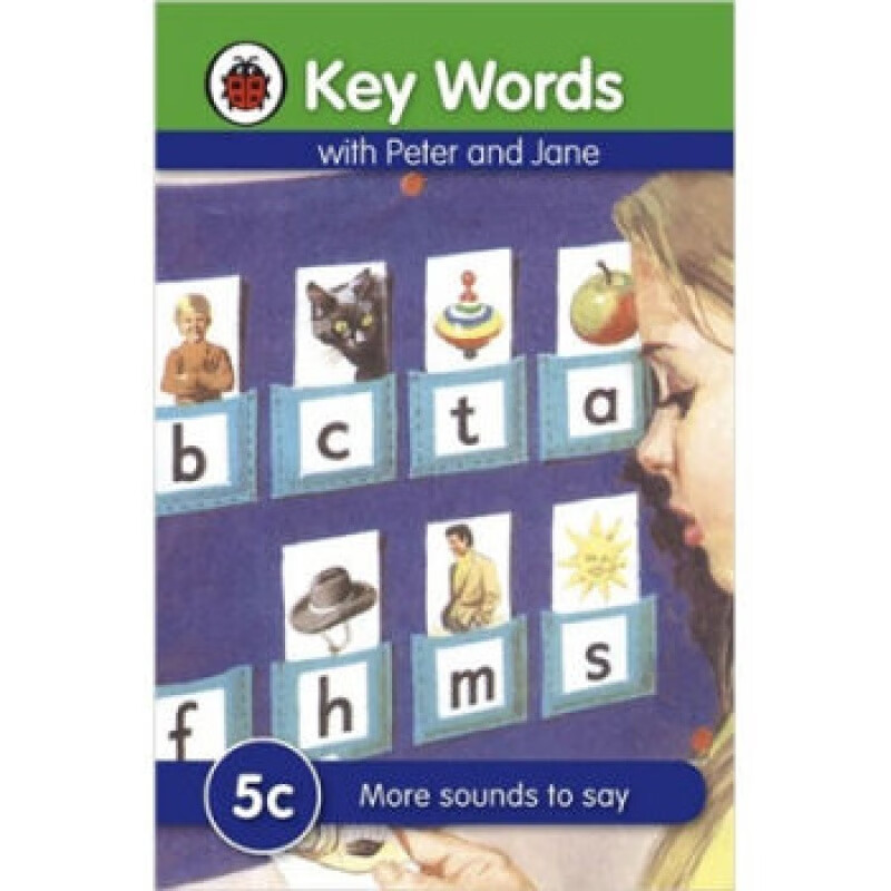进口英文原版 Key Words: 5c More sounds to say 关键词：5c更多声音