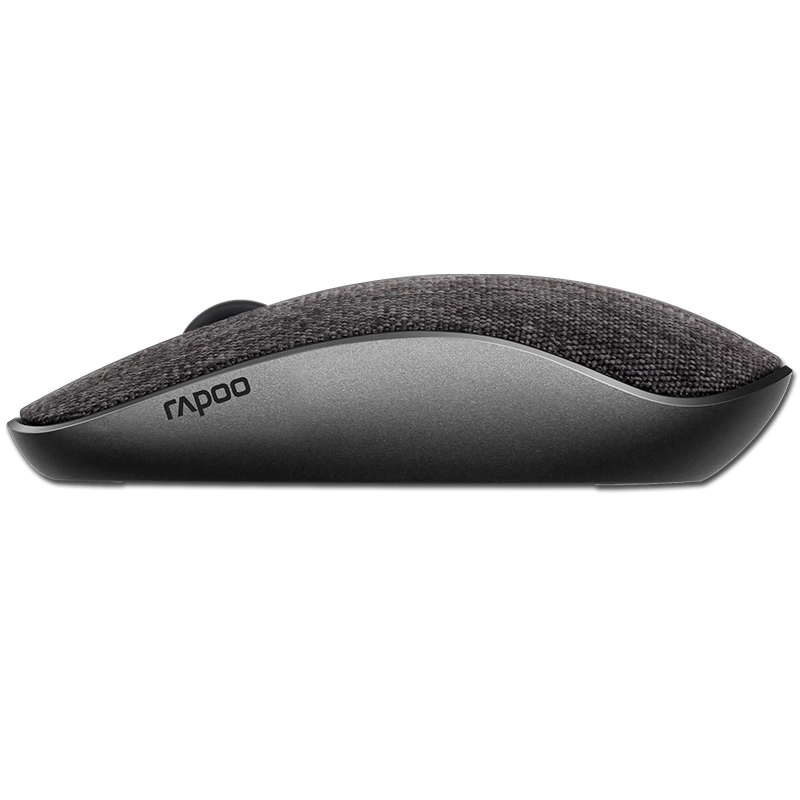 雷柏（Rapoo） M200G Plus 无线鼠标 蓝牙鼠标 办公鼠标 静音鼠标 便携鼠标 笔记本鼠标 布艺鼠标 黑色