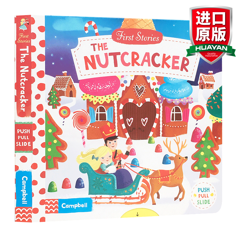 英文原版绘本 胡桃夹子 first stories: the nutcracker 全英文版