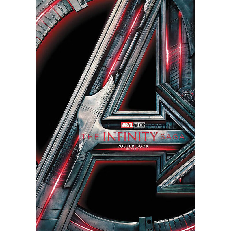 预订英文原版 marvels the infinity saga poster book phase 2 漫威
