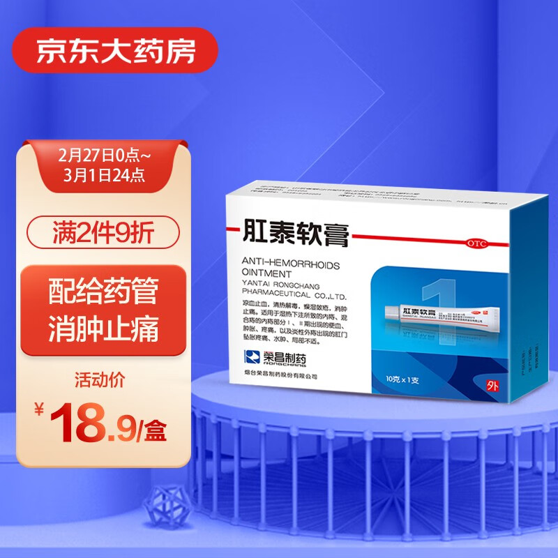 肛泰软膏价格走势,缓解症状神器