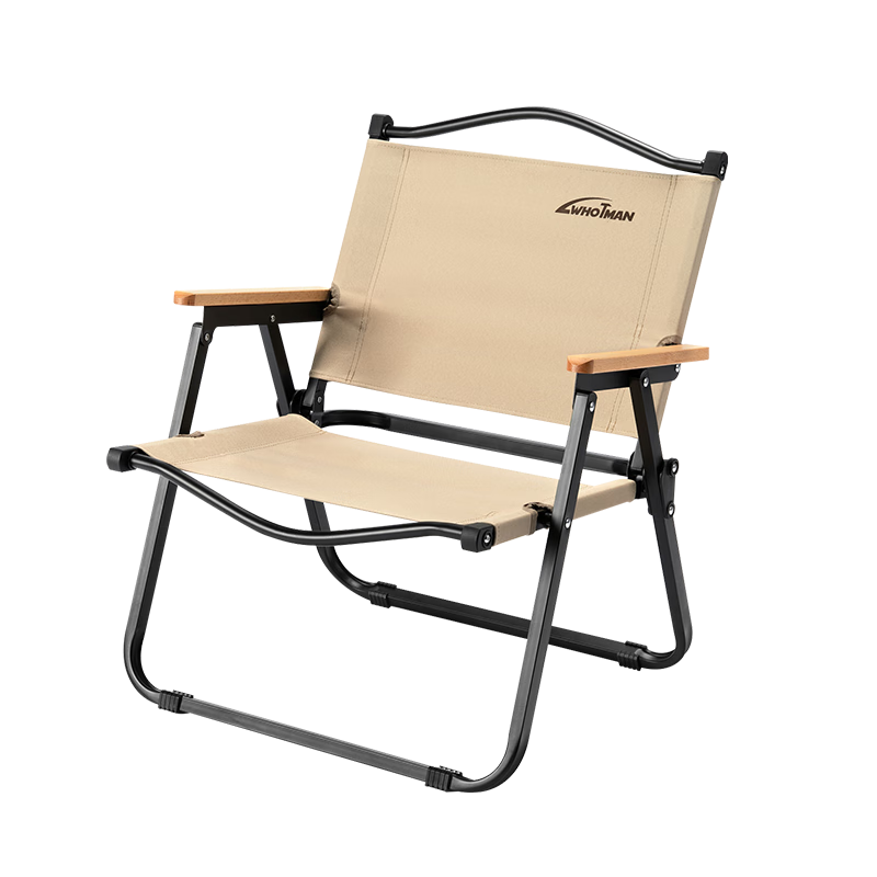 WhoTMAN 沃特曼 户外折叠椅克米特椅便携椅子露营桌椅装备阳台休闲凳