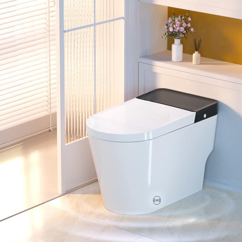 法恩莎轻智能马桶无水压限制脚感应座圈加热虹吸式家用冲水坐便器 无