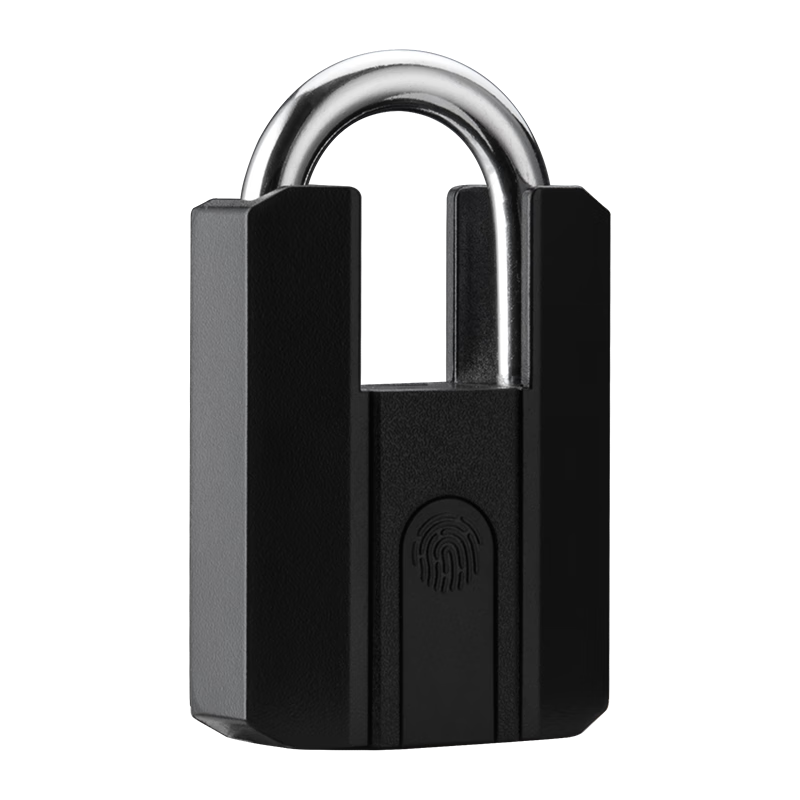 深麗安(shenlian)戶外防水指紋掛鎖智能電子小鎖頭遠(yuǎn)程室外倉(cāng)庫(kù)防盜密碼鎖大號(hào)掛鎖 遙控藍(lán)牙版