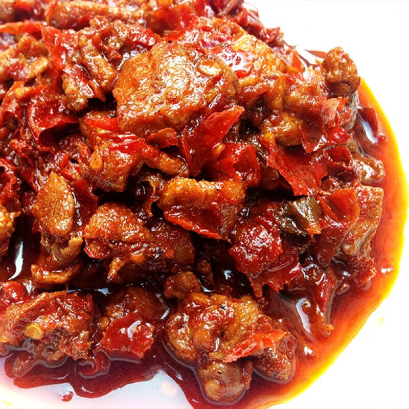 贵州特产安顺邓幺妹旧州鸡辣子辣子鸡300g*2有骨 无骨袋装下饭菜 有骨