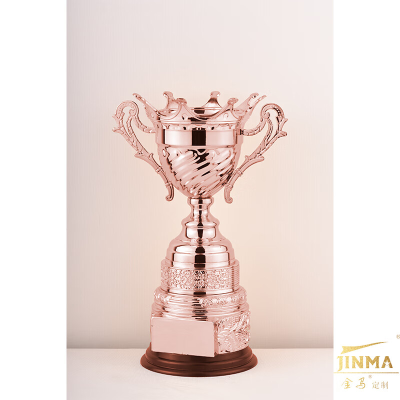 JINMA定制 金属奖杯 比赛颁奖 体育运动 足球篮球羽毛球游泳 年会公司活动颁奖 10106 铜色