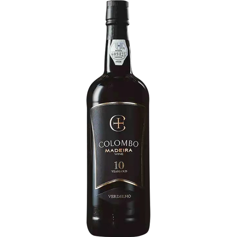 哥伦布（COLOMBO）【葡萄牙国家馆】不死之酒马德拉酒Madeira 红葡萄酒原瓶进口红酒 10年华帝露红葡萄酒 750ml