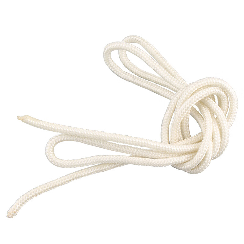 汽油锯启动拉绳 割草机地钻绿篱机草坪机链条伐木锯配件 手拉绳子 拉