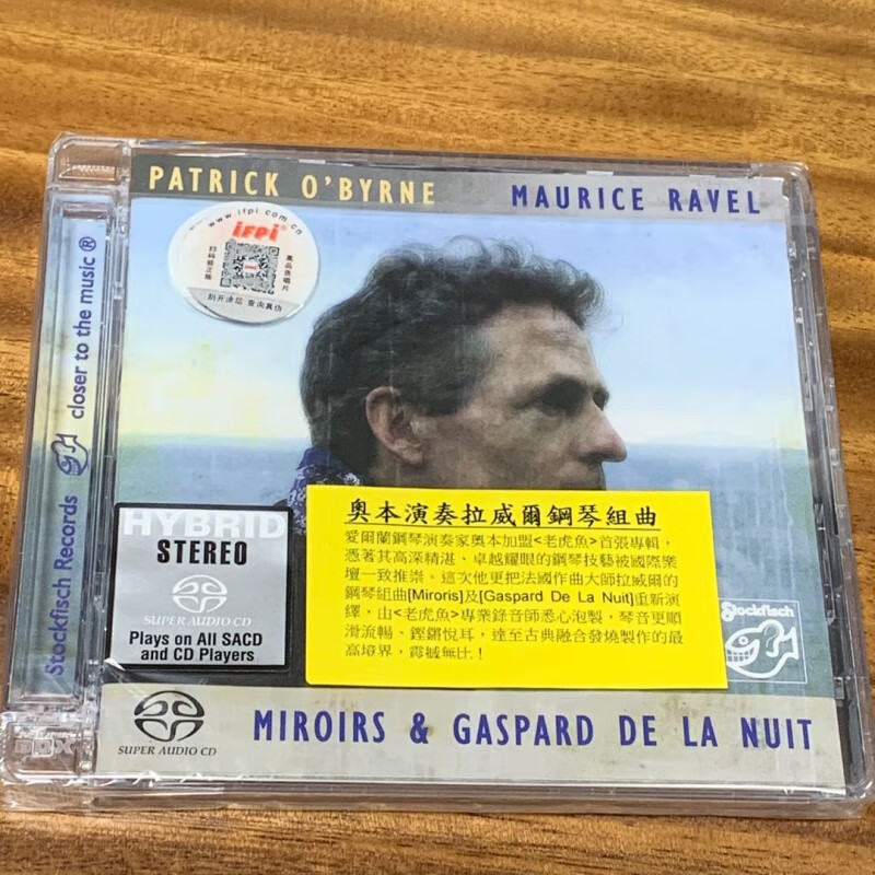 现货中 拉威尔 镜子 夜之幽灵 帕特里克 奥本 cd sfr35740492