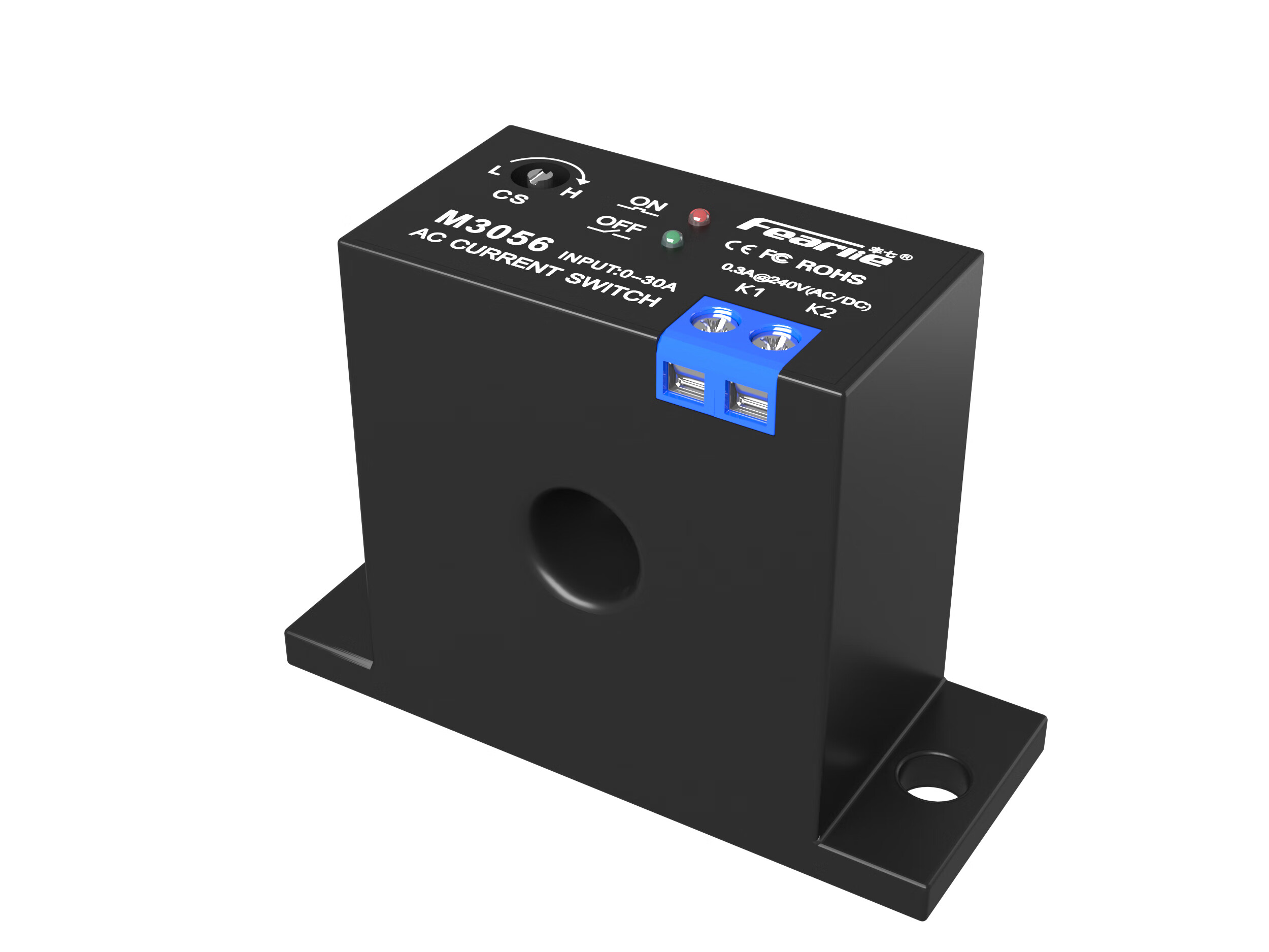 交流电流感应开关过流保护断开报警过载互感器继电器超限断电检测 0