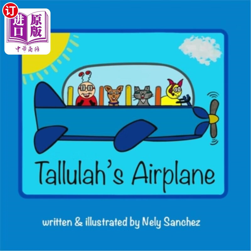 海外直订tallulahs airplane 塔卢拉的飞机