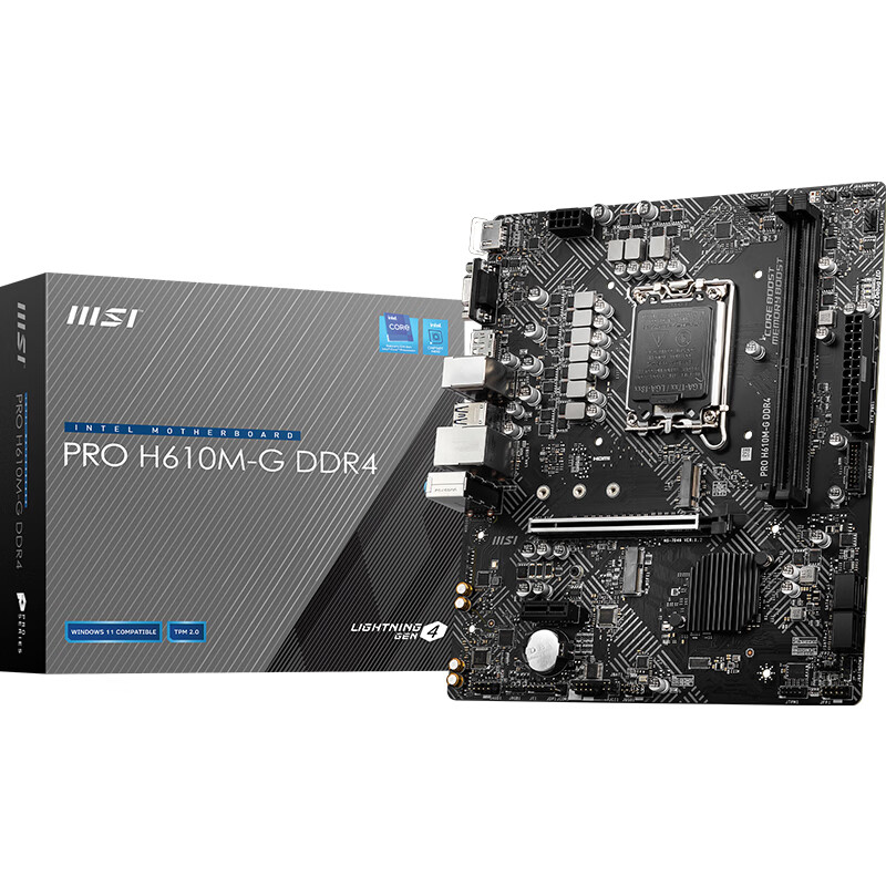 微星 PRO H610M-G DDR4 图 3