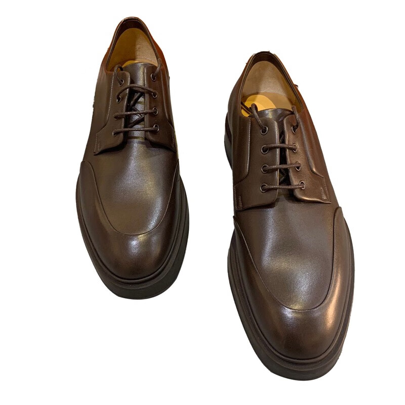 爱马仕(hermes)hermes爱马仕  男款商务/休闲 皮鞋  bq 棕色系 41.