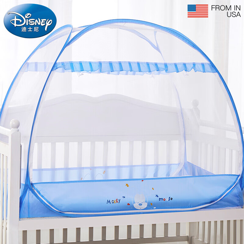 反馈评测迪士尼宝宝蚊帐婴儿蚊帐罩评测如何，使用评测三个月感受
