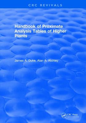 预订 Handbook of Proximate Analysis Tables of Higher Plants