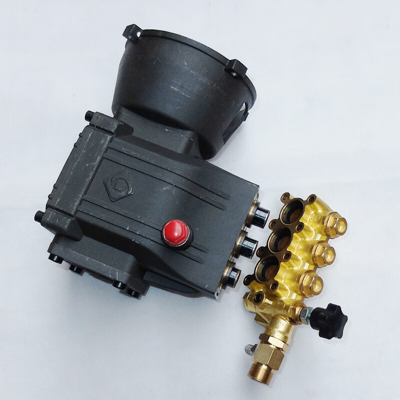 适用于绿霸lt-16mb/17mb高压清洗机泵头维修配件洗车机铜机头总成