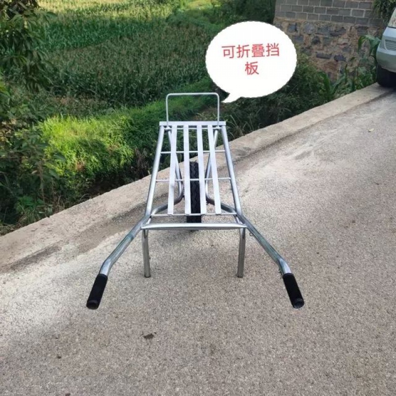 辰钦奕农用农用工具双轮上山下地推柴种菜推肥料农家大棚运输车小推车