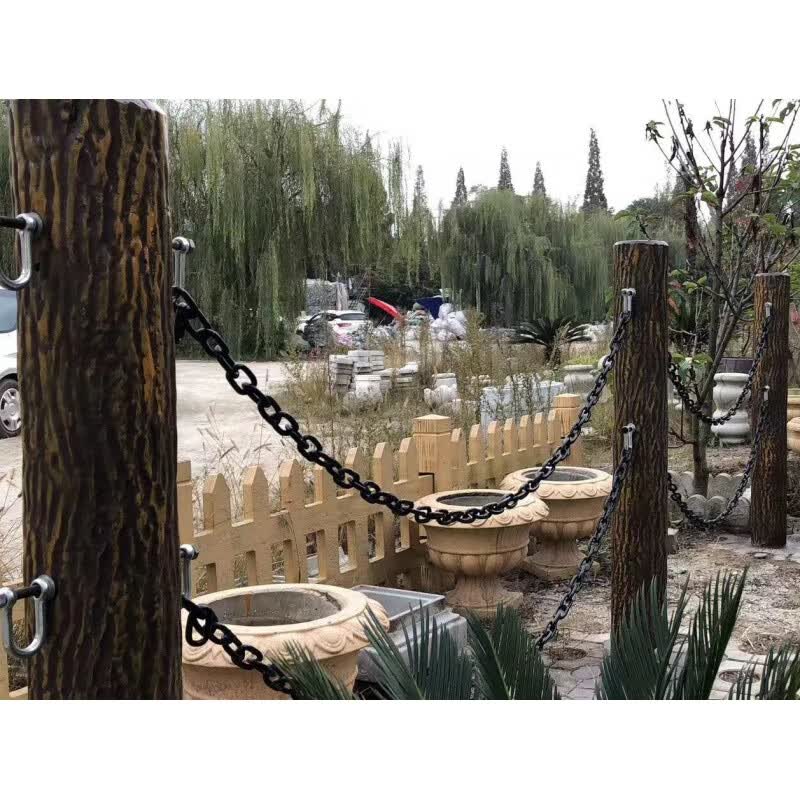 适之黑色铁链条护栏电泳黑链条装饰链条河道链条粗犷酒吧网吧隔断链条