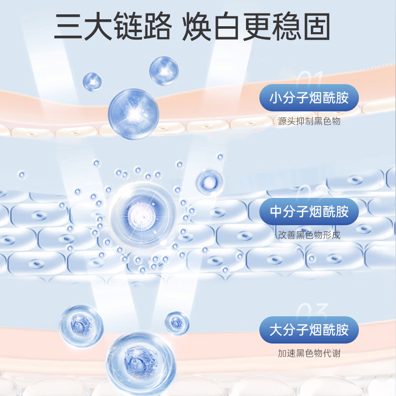 DR.VILLE+日本专研美白祛斑洗面奶氨基酸控油保湿深层洁面提亮肤色青年男女 1支装【清爽润肤】