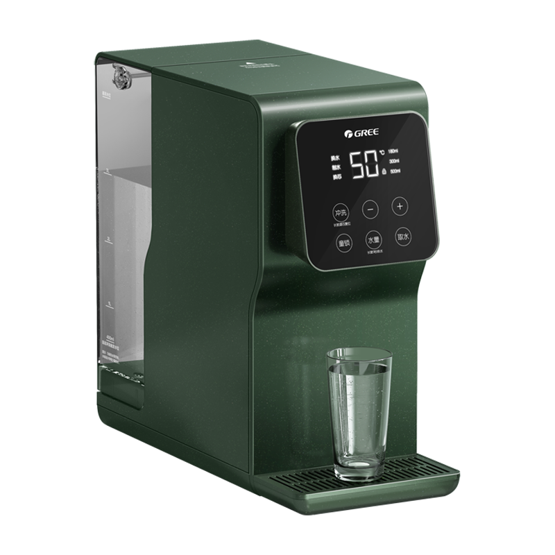 GREE 格力 台式净水器加热直饮一体机 净饮机饮水机一体 桌面免安装即热式饮水机小型 (611A)