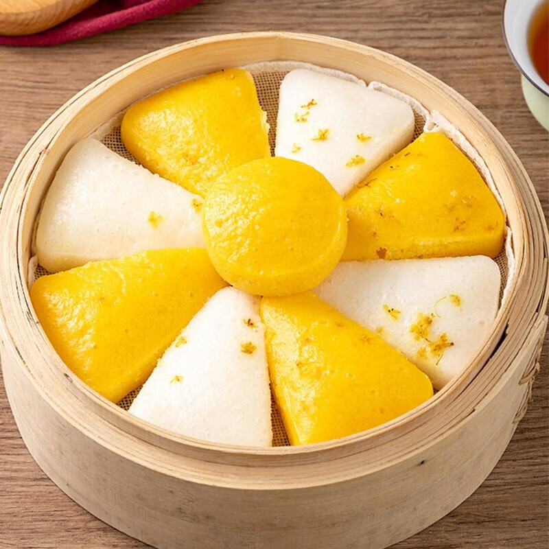 三泰房 红枣南瓜糕儿童早餐速食面点心速冻半成品糕点蒸 红枣南瓜糕双