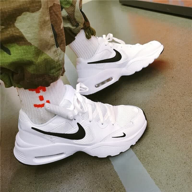 耐克（NIKE）男鞋新款夏季运动鞋AIR MAX FUSION气垫鞋缓震耐磨轻便透气休闲鞋 CJ1670-102 40.5 鞋内长25.5cm