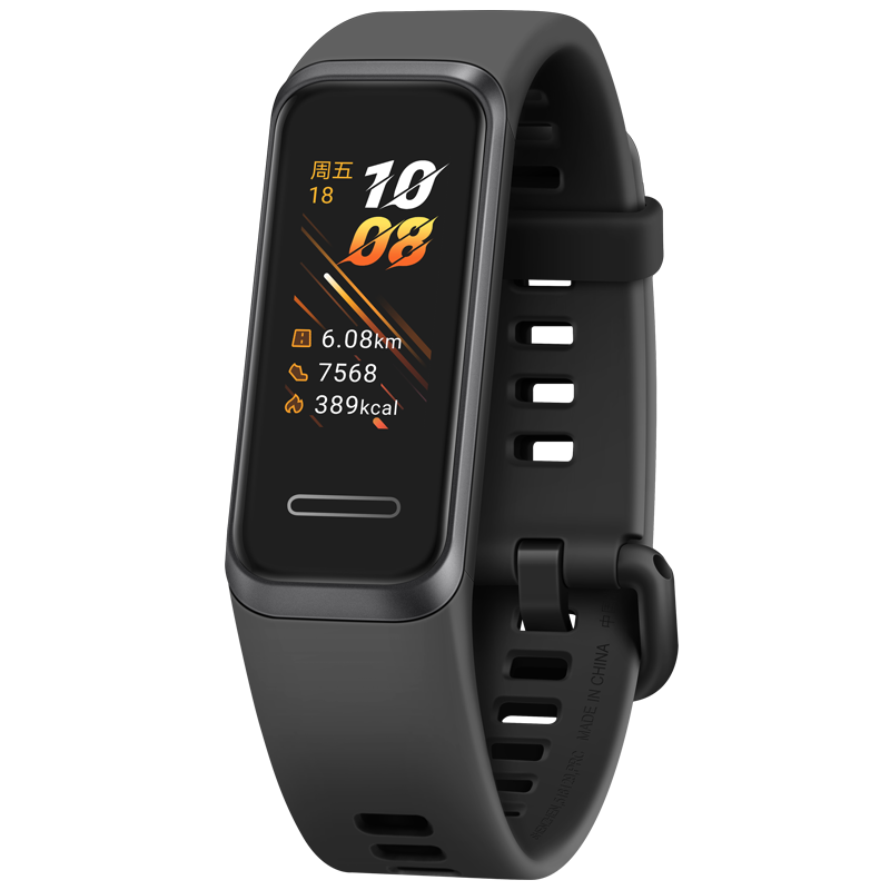 华为手环4智能运动手环4pro心率血氧健康监测彩屏触控50米防水男女
