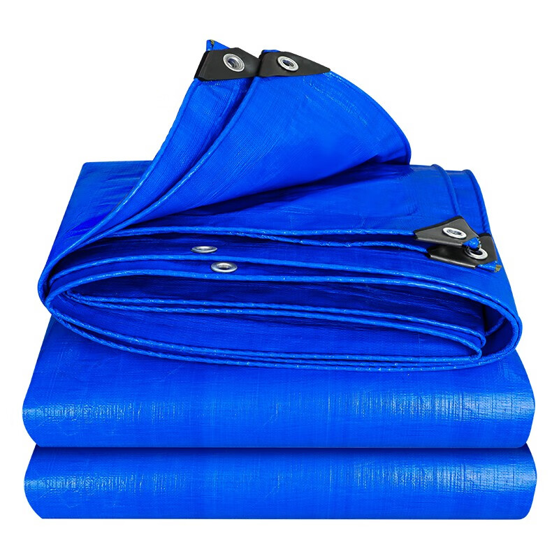 婉和 蓝色防雨布防水布 户外汽车雨布防晒布遮雨布篷布加厚顶棚布遮阳