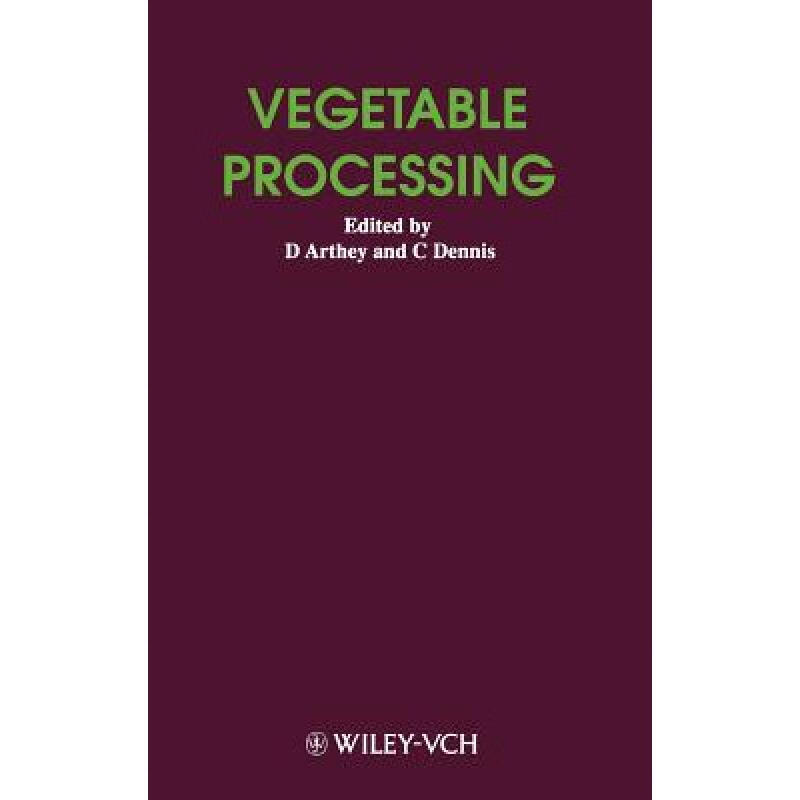 预订 Vegetable Processing [Wiley食品]