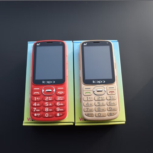 定制kopo m1酷珀m1 m3触屏按键移动4g智能手机大字大声机适配 金色
