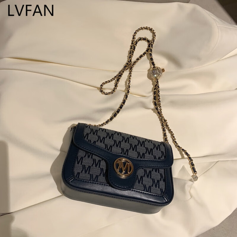 lv fan品牌轻奢高端国际大牌女秋冬包包新款潮斜挎法国小众感 图片色