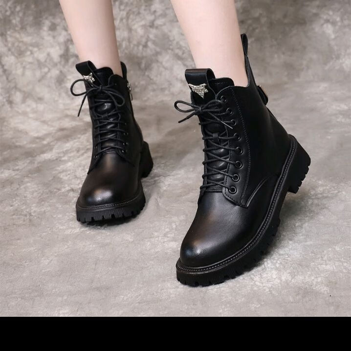 狼甫秋冬特大号大码女鞋胖脚宽脚大脚骨加特大码女鞋44码45码加宽肥脚