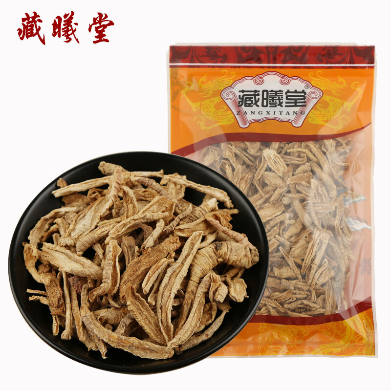 藏曦堂 山海螺 别名四叶参 羊乳参 海螺根 中药材 山海螺100克*1袋