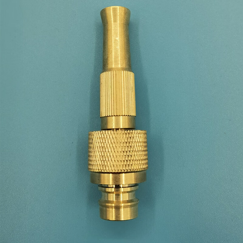 哩嗹啰嗹洗车水枪高压水管软管铜直喷头浇花增压头洗衣机水龙头快接