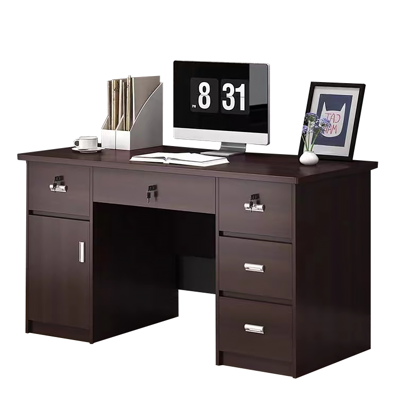 卡奈登 办公室电脑桌 单人办公桌 经理主管桌 办公家具屏风工位1400*700*750mm MC01