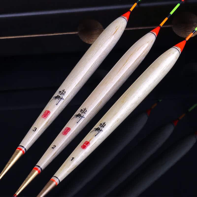 达摩 浮漂永村F01巴尔杉木鱼漂高灵敏15目醒目放大尾钓鱼浮标 大物版 2号