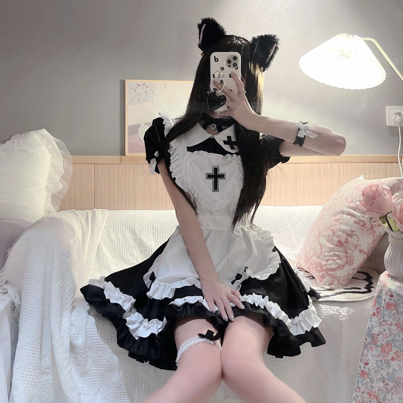 cosplay万圣节女仆装制服性感纯欲护士装女医生二次元角色扮演cos