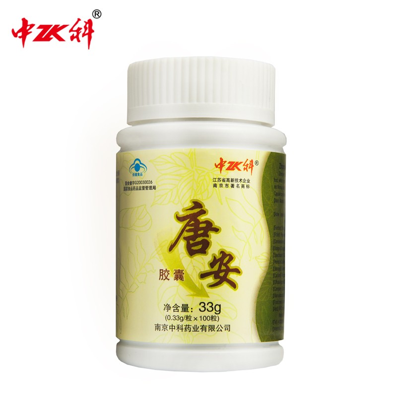 中科牌 唐安胶囊0.33g/粒*100粒/瓶调节血糖 单瓶装