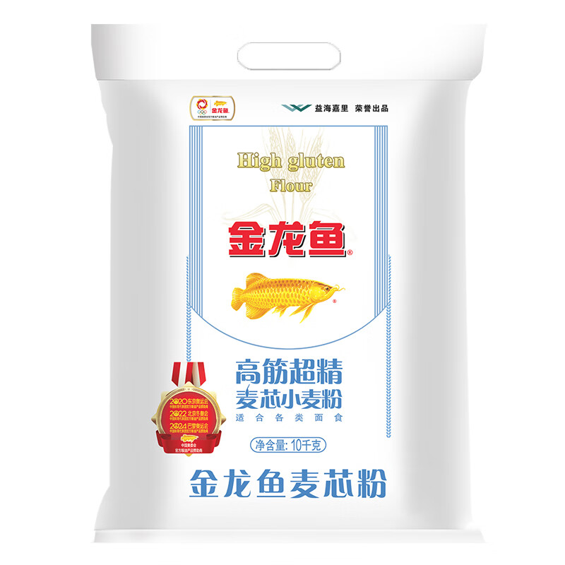 金龙鱼 面粉 高筋粉 高筋超精麦芯小麦粉 10kg怎么看?