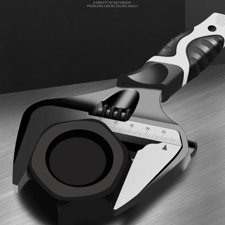 鑫洪五金活动扳手工具活口活络卫浴扳手高硬度多功能大开口板子 高