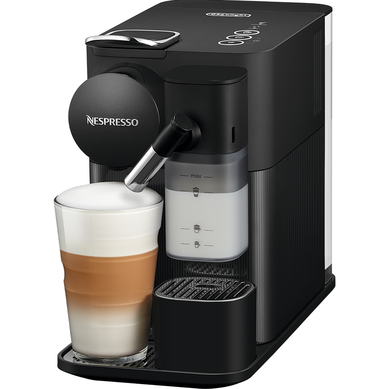 Nespresso 胶囊咖啡机Lattissima One意式进口全自动家用奶泡一体咖啡机 F121 磨砂黑56121755031