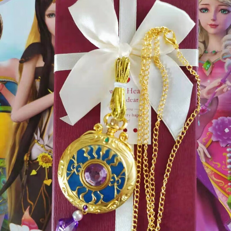 时泽蒂 时间公主的怀表 时间公主怀表 时希怀表 娃娃配件怀表 能走